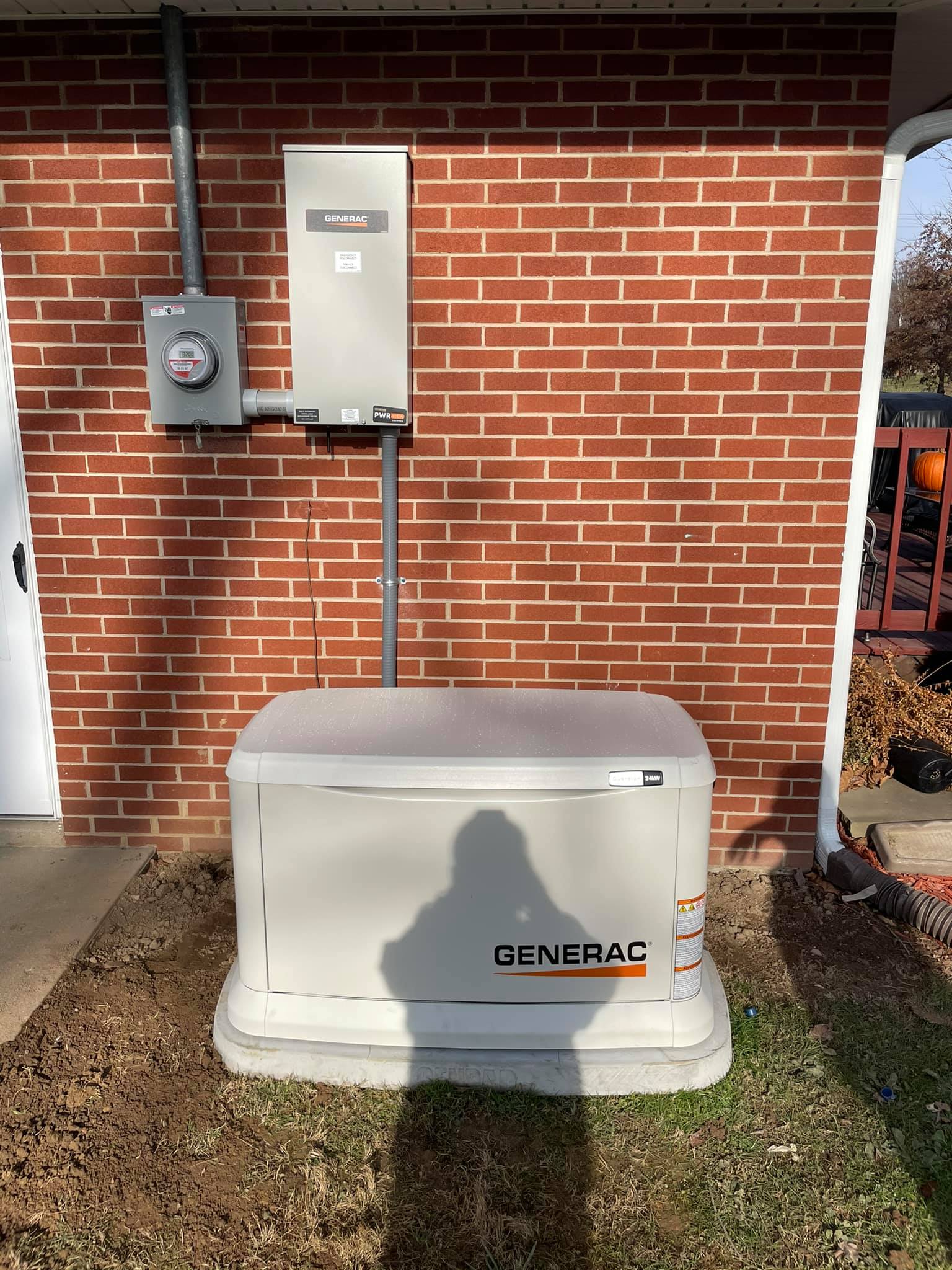 Generator installation